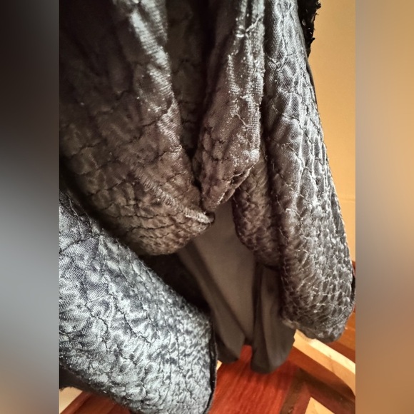 FAERIESTY Sparkling Black Evening  Maxi Dress Spaghetti Strap and open back.. - Picture 5 of 12